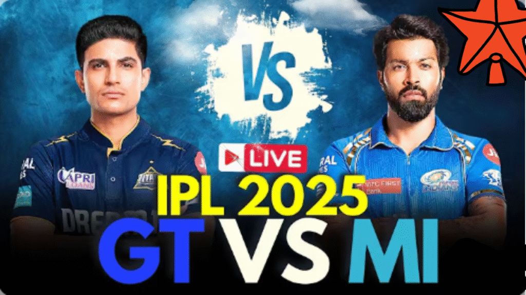 Gujarat Titans vs Mumbai Indians Match Scorecard Today (6 May 7:30 PM) – Live Updates & Analysis