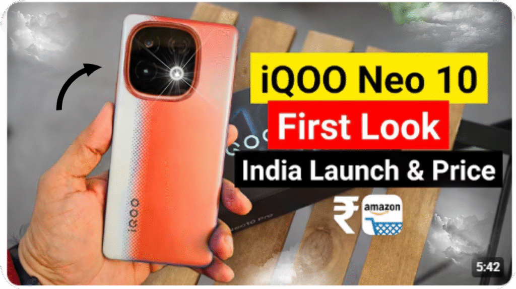 iQOO Neo 10 Launching Soon in India